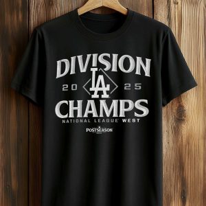 Dodgers National League West Division Champions 2025 Shirt 1