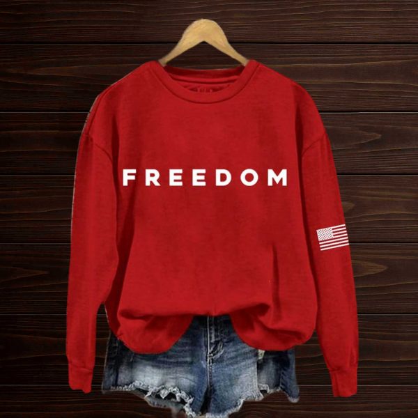 Charlie Kirk Freedom America SweatShirt