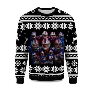 2025 We Know That You Did Last Sunday Bills Ugly Sweater 1