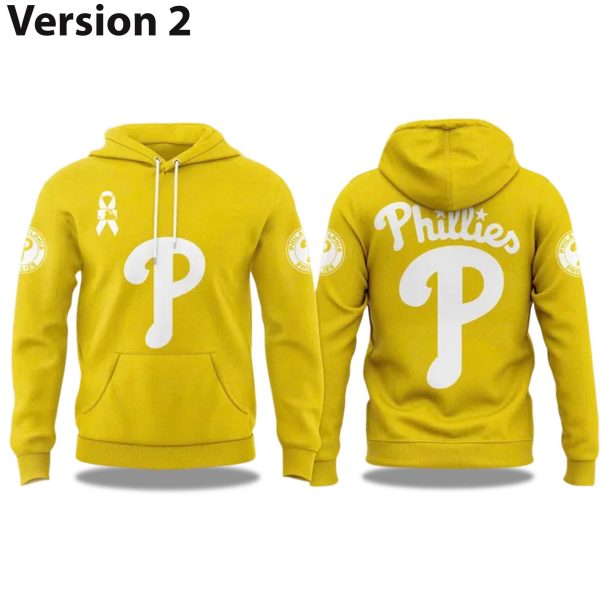 Philadelphia Phillies Nemours Childhood Cancer Awareness Night 2025 Hoodie