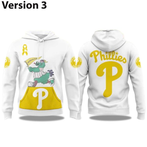 Philadelphia Phillies Nemours Childhood Cancer Awareness Night 2025 Hoodie