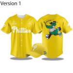 Philadelphia Phillies Nemours Childhood Cancer Awareness Night 2025 Jersey
