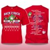 Phillies Back 2 Back 2024 2025 NL East Division Champions 2 Sided Shirt