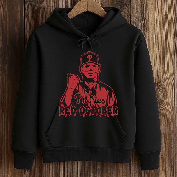 Phillies Michael Myers Red October Shirt