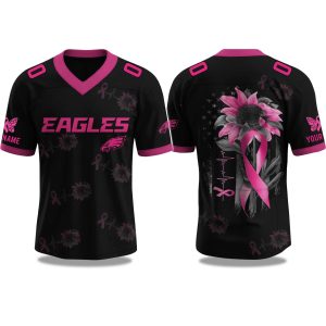 Eagles Breast Cancer Awareness Month 2025 Jersey 1