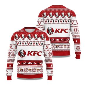 2025 KFC Kentucky Fried Chicken Ugly Christmas Sweater 1