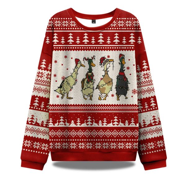Quackin Christmas Ugly Sweater 1