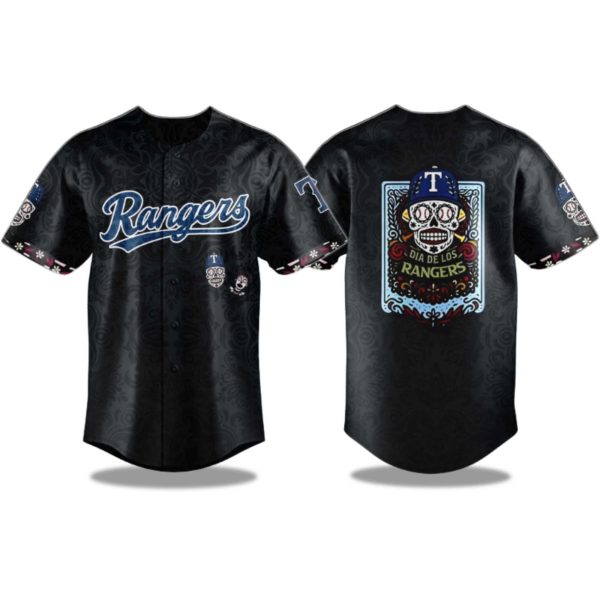 Rangers Da De Los Muertos 2025 Jersey 1