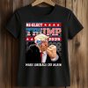 Re elect Trump 2025 Make Liberals Cry Again Shirt