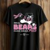 Real Bears Fans Wear Pink Breast Cancer Awareness T Shirt 1
