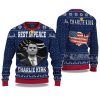 Rest In Peace Charlie Kirk Ugly Christmas Sweater 3