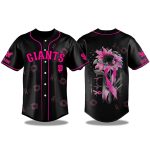 San Francisco Giants Breast Cancer Awareness Month 2025 Jersey