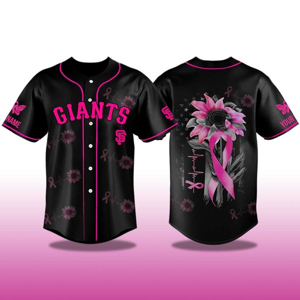 San Francisco Giants Breast Cancer Awareness Month 2025 Jersey 2