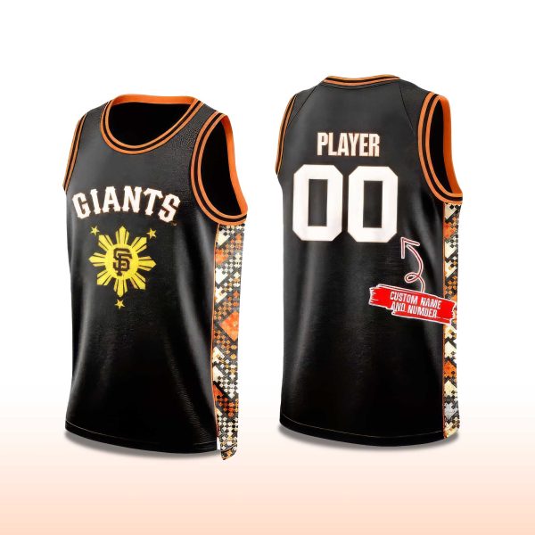 San Francisco Giants Filipino Heritage Night 2025 Basketball Jersey