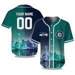 Seahawks x Mariners Connect City Baseball Jersey