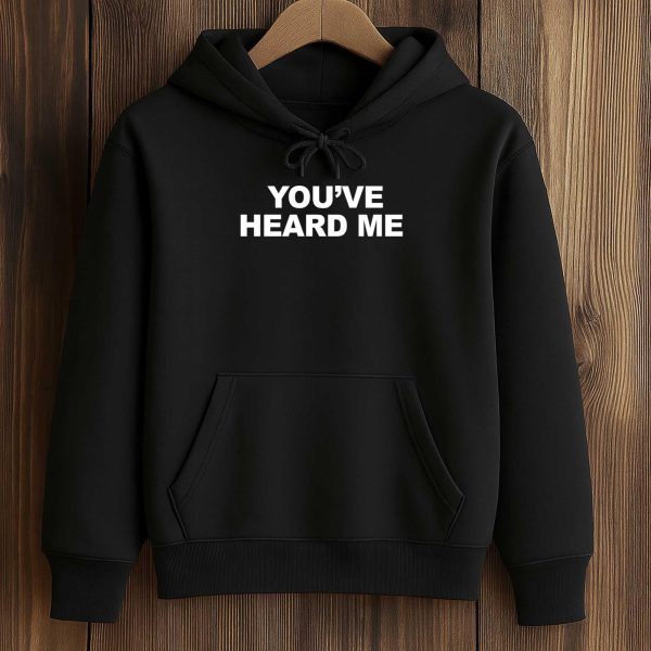 Sean Chiplock Wears You've Heard Me Shirt