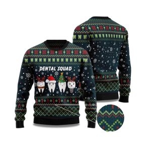 2025 Dental Squad Ugly Christmas Sweater 1