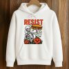 Skeleton Resist Sandwich Ghost Halloween Shirt (4)