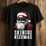 Skibidi Rizzmas Santa Christmas Shirt