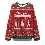 Somebody's Problem Couple Ugly Christmas Sweater