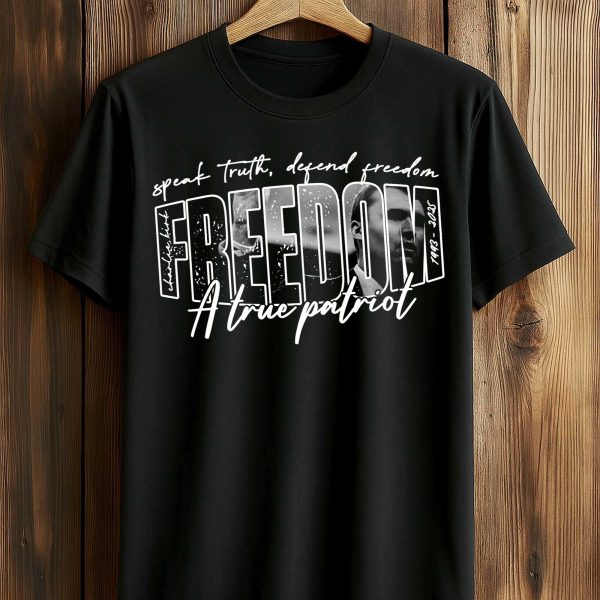 Speak Truth Defend Freedom A True Patriot Charlie Kirk Shirt 1