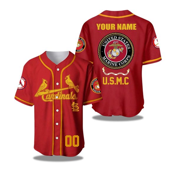 StLouis Cardinals US Marie Corps Jersey 2025 1