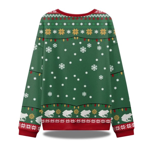 Strawberry Jams But My Glock Dont Frog Ugly Christmas Sweater 2