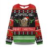 Strawberry Jams But My Glock Dont Merry Christmas Ugly Sweater 1