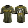 Texas AM Aggies x 250 US ARMY V neck Short Sleeve Jersey 2025 1