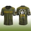 Texas AM Aggies x 250 US ARMY V neck Short Sleeve Jersey 2025 2