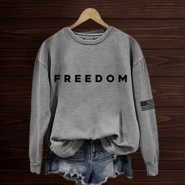 Charlie Kirk Freedom America SweatShirt