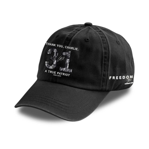 Thank You Charlie 31 True Patriot 1993 2025 Hat 1