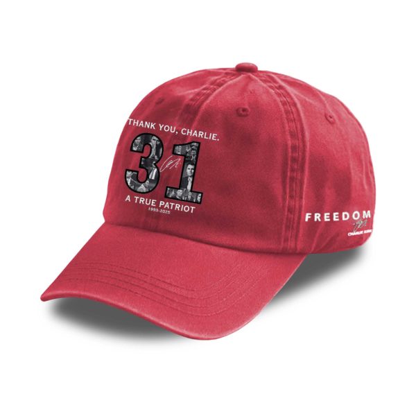 Thank You Charlie 31 True Patriot 1993 2025 Hat 4
