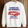 Thanks For The Memories Since 1973 Ralph Wilson Stadium Bills Shirt 3