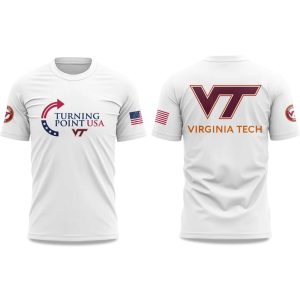 Virginia Tech Turning Point USA Charlie Kirk Shirt 1