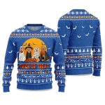 Trick or Treat Dog Halloween Ugly Sweater