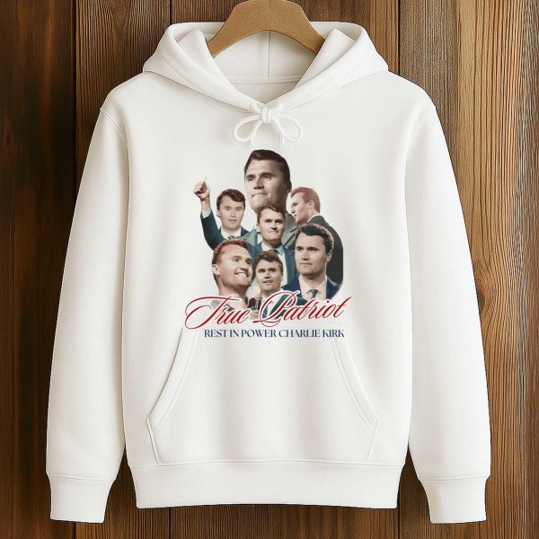 True Patriot Restin Power Charlie Kirk Shirt 4