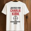 Tyler Robinson Justice For Charlie Kirk Assassinated 2025 Shirt