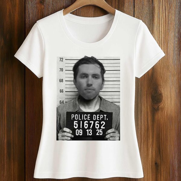 Tyler Robinson Mugshot Charlie Kirk Assassination Tribute Shirt