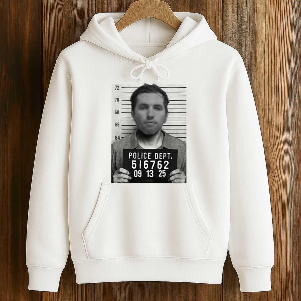 Tyler Robinson Mugshot Charlie Kirk Assassination Tribute Shirt