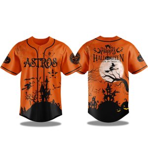 Astros Happy Halloween Trick Or Treat 2025 Jersey 1