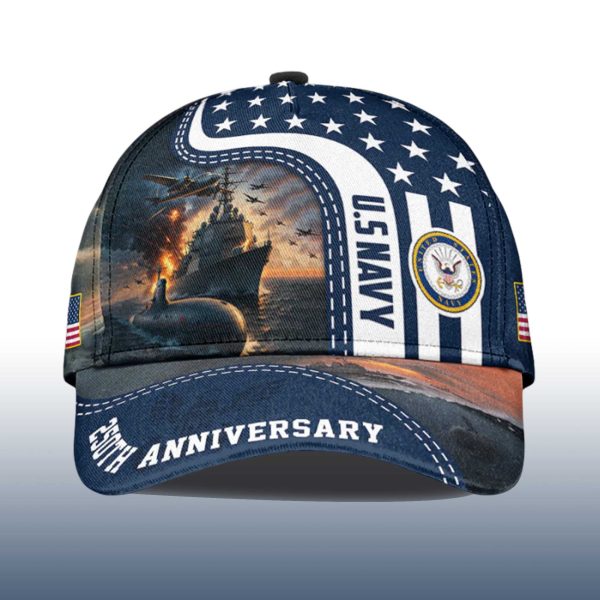 US Navy 250TH Anniversary Hat 2