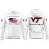 Virginia Tech A True Patriot Charlie Kirk Hoodie