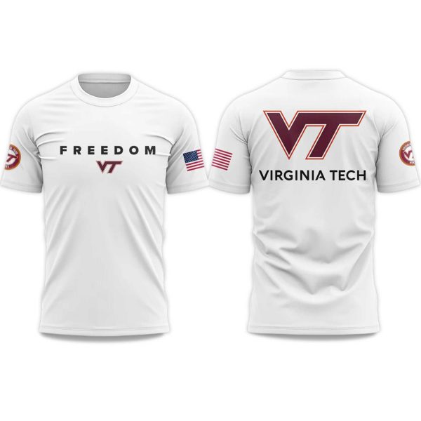 Virginia Tech Freedom Charlie Kirk Shirt 1