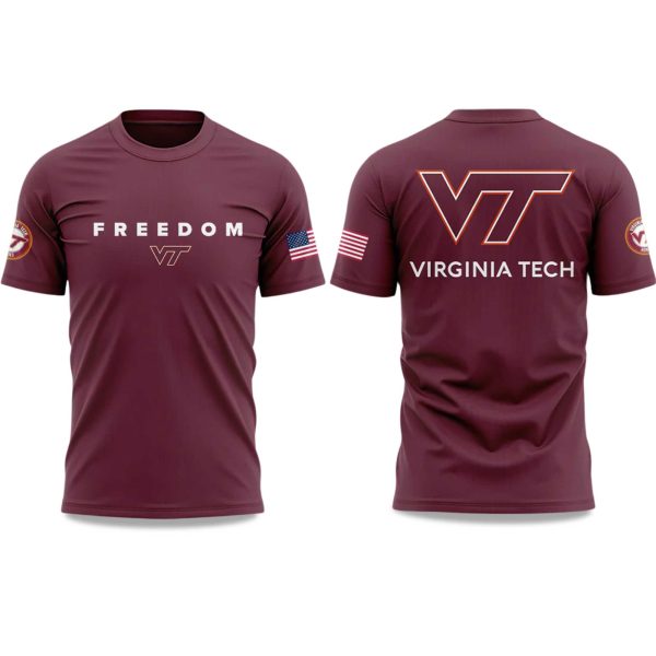 Virginia Tech Freedom Charlie Kirk Shirt 2