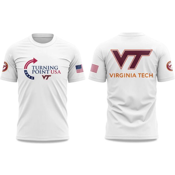 Virginia Tech Turning Point USA Charlie Kirk Shirt 1