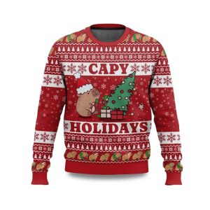 2025 Capy Holidays Ugly Christmas Sweater 1