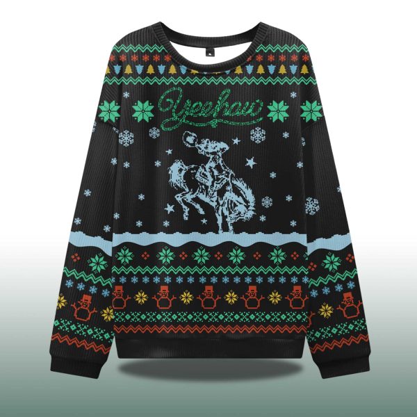 Wild West Winter Wonderland Ugly Christmas Sweater 2