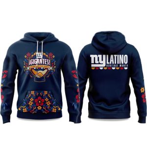 Giants Latino Heritage Month 2025 2026 Hoodie