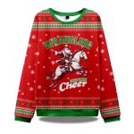 Wrangling Christmas Cheer Ugly Christmas Sweater